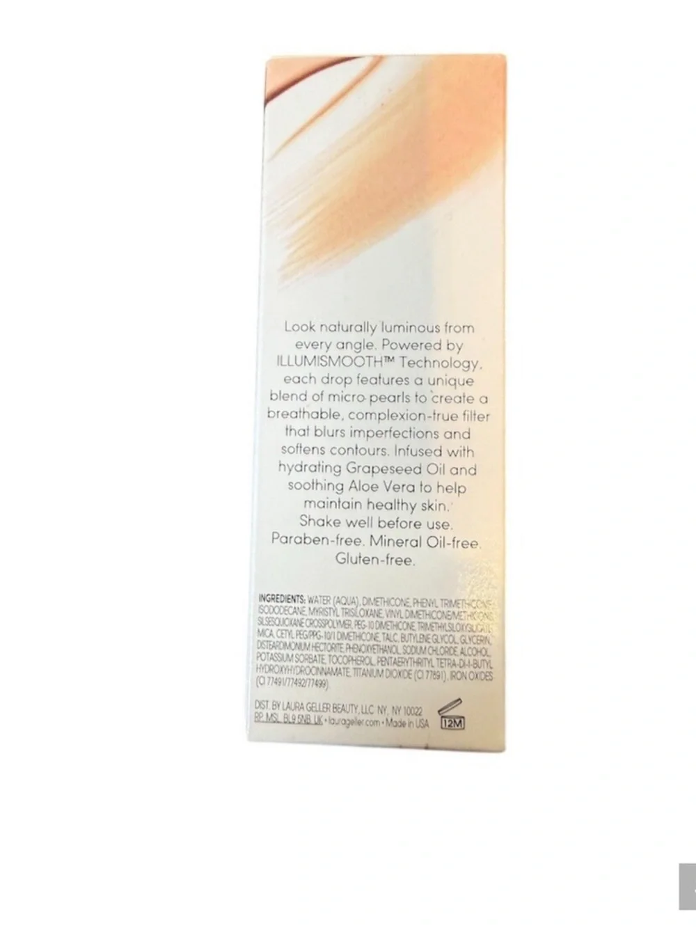 Laura Geller Filter First Foundation Cognac 1oz New (Warm Tan)
